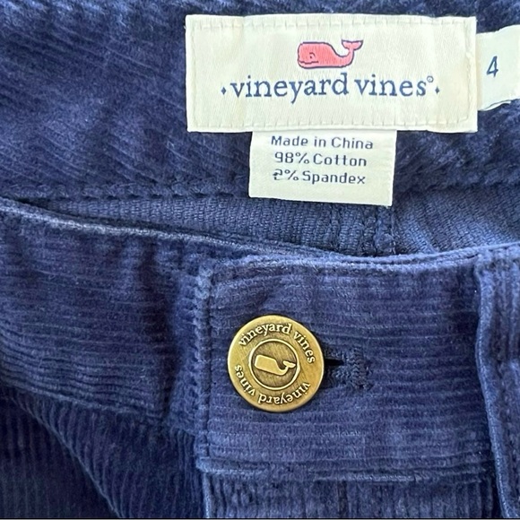 Vineyard Vines Blue Corduroy Pants - Picture 4 of 6